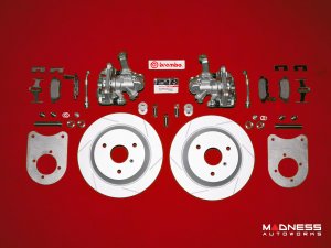 smart fortwo Rear Disc Brake Conversion Kit - 451 - w/ Brembo Brake Pads
